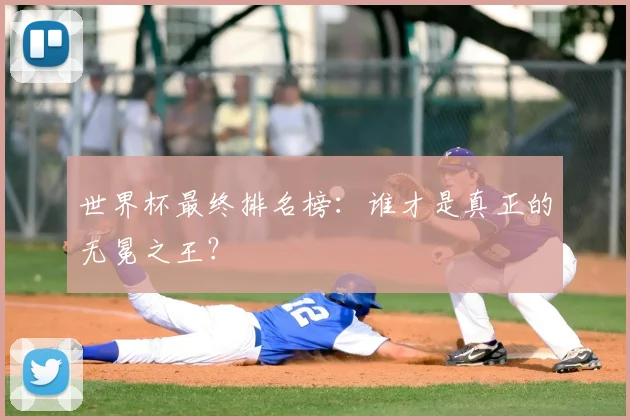 世界杯最终排名榜：谁才是真正的无冕之王？